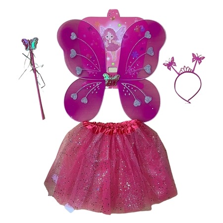 Pink Pillangó tütüs jelmez szett Pink Pillangó tütüs jelmez szett