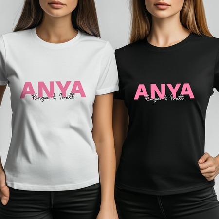 Póló - Anya és gyereknevek Póló - Anya és gyereknevek
