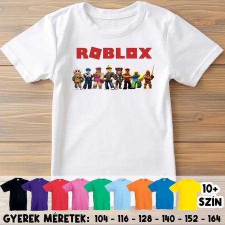 Roblox gamer gyerek póló Roblox gamer gyerek póló