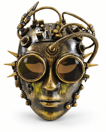 Steampunk maszk Steampunk maszk