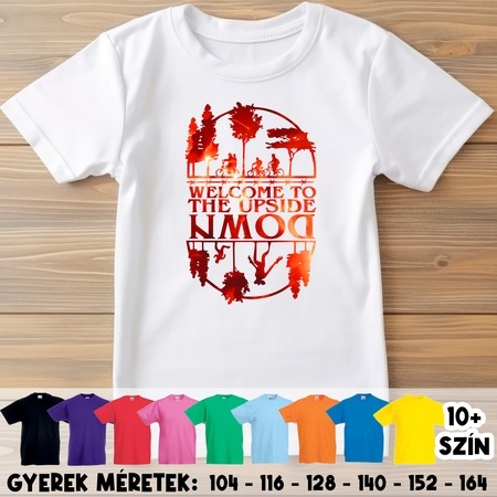 Stranger Things Upside Down gyerek póló Stranger Things Upside Down gyerek póló