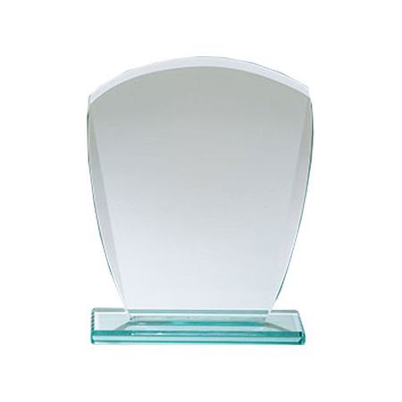 Üveg díj - Íves trófea 