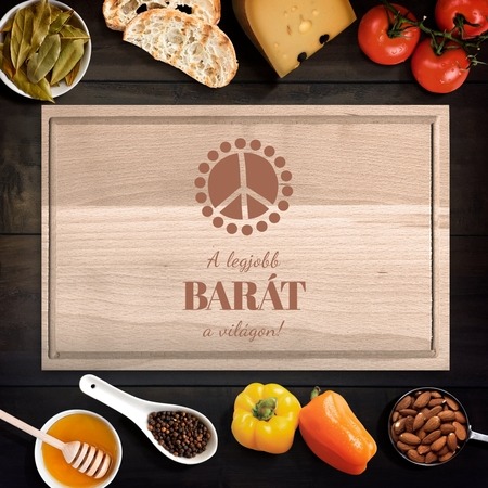 A legjobb barát a világon vágódeszka A legjobb barát a világon vágódeszka