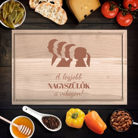 A legjobb Nagyszülők a világon vágódeszka A legjobb Nagyszülők a világon vágódeszka