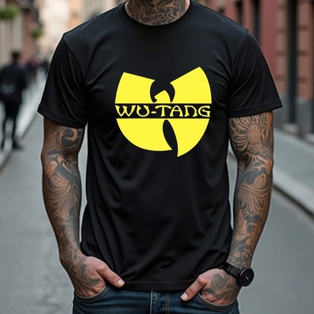 Wu tang mintás póló Wu tang mintás póló