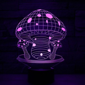 3D LED lámpa - Gombák