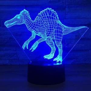 3D LED lámpa - Spinosaurus