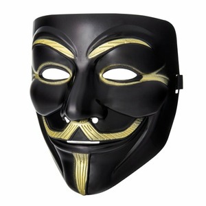 Anonymus maszk - fekete