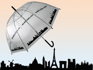 Átlátszó esernyő - város Átlátszó esernyő - város