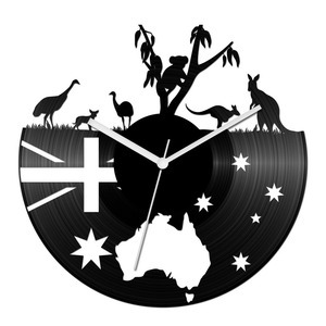 Ausztrália bakelit óra