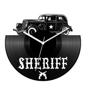Retro car - Sheriff bakelit óra