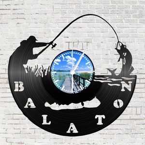Bakelit óra - Balatoni horgász