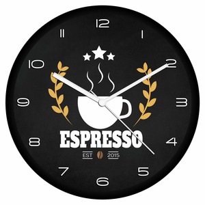 Kávé logós falióra 2
