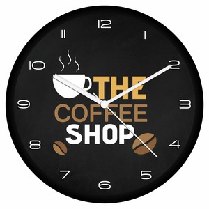 Kávé logós falióra 7