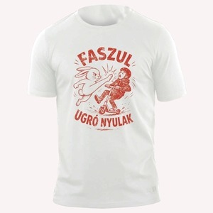 Faszul ugró nyulak felnőtt póló