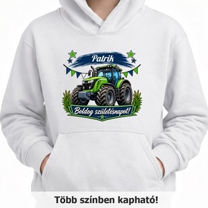 Születésnapra - traktor gyerek pulóver Születésnapra - traktor gyerek pulóver