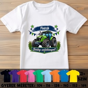 Születésnapra - traktor gyerek póló Születésnapra - traktor gyerek póló