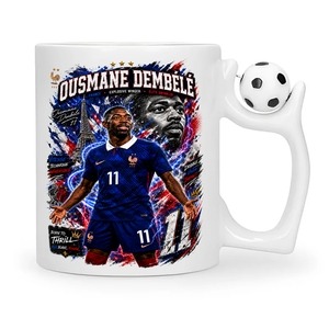 Ousmane Dembélé - Franciaország focista bögre Ousmane Dembélé - Franciaország focista bögre