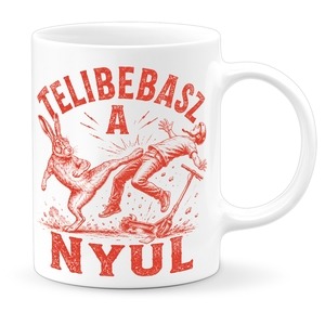 Telibebasz a nyúl bögre