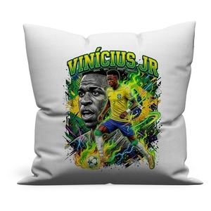 Vinícius Jr - Brazília focista párna Vinícius Jr - Brazília focista párna