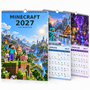 Minecraft falinaptár Minecraft falinaptár